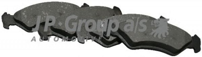 JP GROUP 1563601510 -  Комплект тормозных колодок, дисковый тормоз
